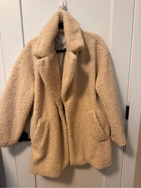 H & M Teddy Coat